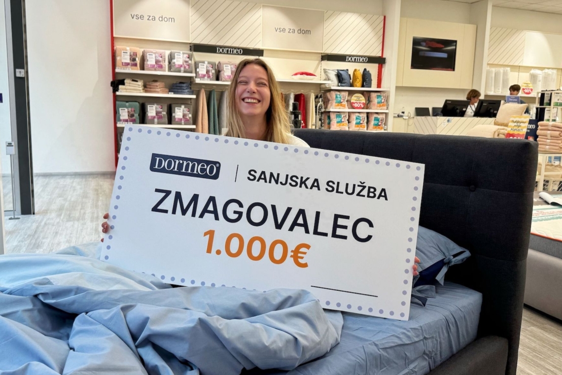 Dormeo razpisuje Sanjsko službo: kdo bo naj spalec 2025?