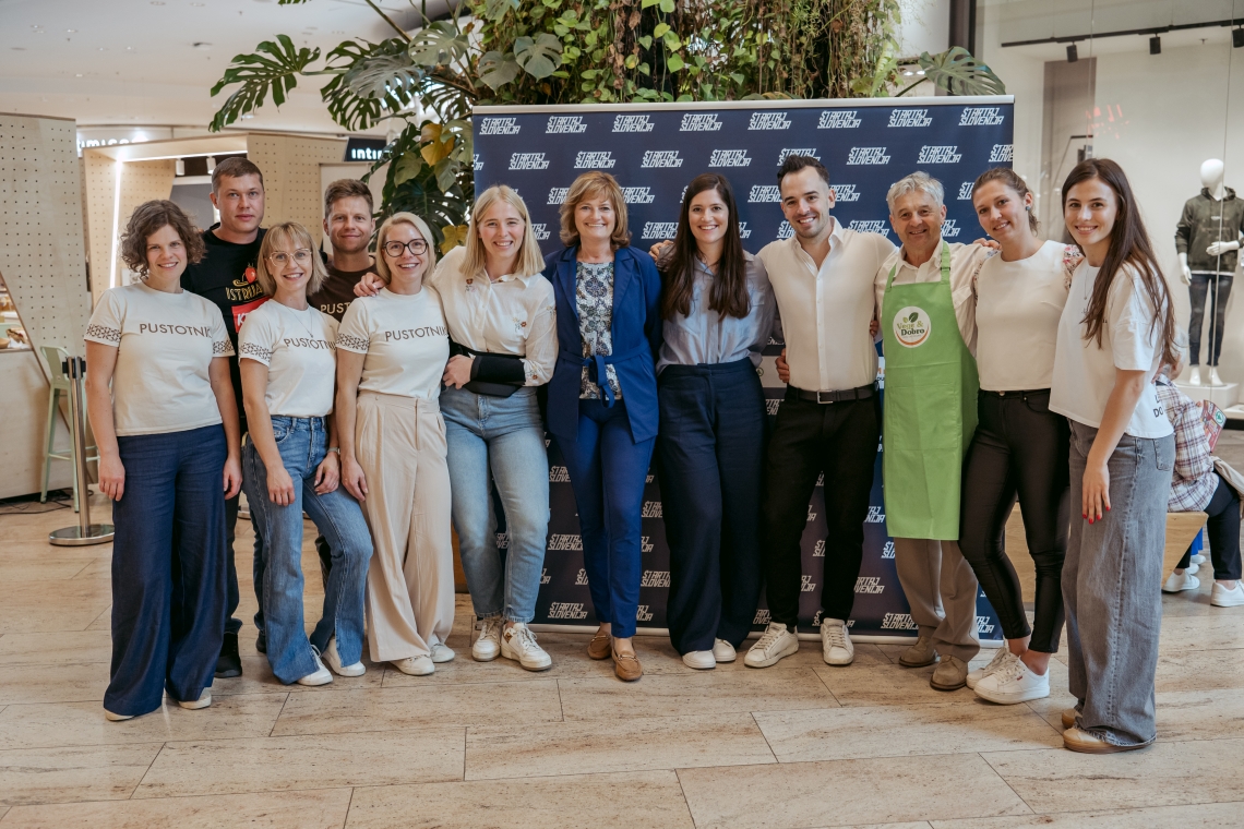 Deset let Štartaj Slovenija prinaša osem ekip in 23 novosti na police Interspara